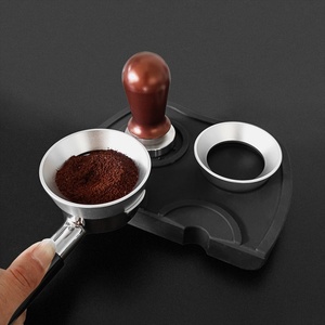 Kingze Barista Tools Entonnoir de dosage d'espresso 51mm 54mm 58mm Anneau de dosage de <span class=keywords><strong>café</strong></span> magnétique en aluminium - Product Image 2