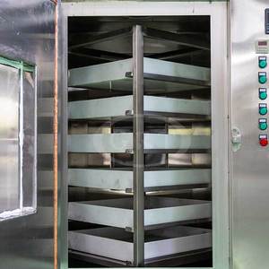 Four de séchage industriel à grande capacité avec commande PLC pour l'industrie alimentaire - Product Image 2