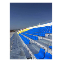 Blanchisseur en aluminium démontable adapté aux besoins du client de structure métallique de stade extérieur pour des sports et le divertissement