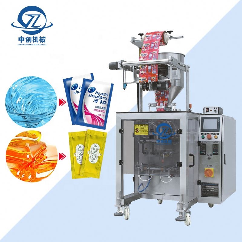 Sachet Vacuum Spices Pouch Packing Coffee Sugar Powder Oil Salt Liquid Ketchup Packaging Machine
