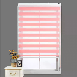 Persiana Enrollable con Filtro de Luz, Cortina de Ventana con Diseño de Cebra, Persianas de Cebra para Uso Diario - Product Image 4