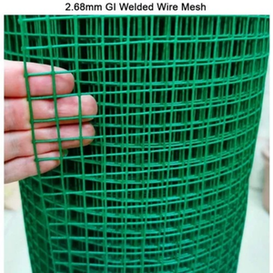 Çiftlik bahçe çitleri için kullanılan PVC kaplama ile sıcak satış yeşil PVC plastik kaplı kaynaklı tel örgü - Product Image 2