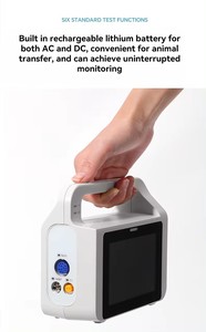 Hospital Clínico Monitor de Signos Vitales Equipo Médico UCI Monitor de Paciente Veterinario - Product Image 5