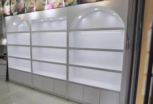 Vitrine de présentation de cosmétiques modernes, présentoir d'échantillons de maquillage pour salon de beauté, armoire d'affichage pour studio de peinture, personnalisation - Product Image 6