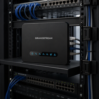 Grandstream HT818V2 Adattatore Telefonico Analogico ATA a 8 Porte FXS, VoIP PBX per Ufficio, Gigabit, NAT, SIP, Voce HD, Auto-Provisioning
