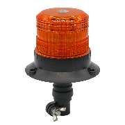 12V 24V Schraubmontage LED-Rundumleuchte 30W mit Permanentbasis, rotierend, blinkend, Notfall-Warnleuchte mit Schrauben für LKW und PKW