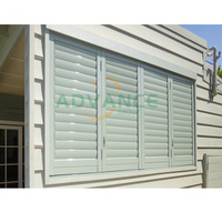 Aluminium Naco Verre Volet Fenêtre Salle de bain Breezeway Persiennes Fenêtres