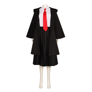 Disfraz de Cosplay del Mago Físico Matthew de Star's Edge, Túnica Negra para Mujer, Disfraz de Anime - Product Image 5