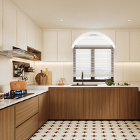 Conception clé en main de meubles modernes sur mesure pour toute la maison, armoires de cuisine, ensemble de rangement de cuisine moderne modulaire et écologique