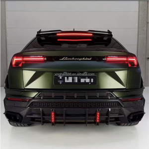 Kit de Carrocería de Fibra de Carbono para Lamborghini URUS, Estilo LD, Alerón Delantero, Faldones Laterales, <span class=keywords><strong>Difusor</strong></span> y Capó Ancho - Product Image 3
