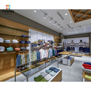 Custom Heavy Duty Eco-Friendly Clothing Display Rack | Wall-Mounted Retail Cabinet Metal Shelves | Shoe <b>Hat</b> Island <b>Stand</b> | - Product Image 4
