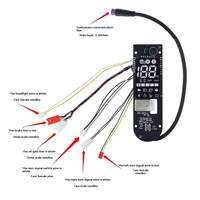 Tableau de bord A64T-36V pour trottinette électrique 5 Plus, panneau d'affichage, carte de circuit Bluetooth avec clignotants