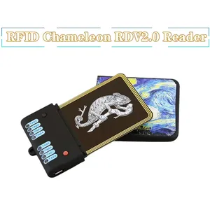 Lettore di Schede Proxmark3 Chameleon, Set Copiatore Rdv Mini 2.0, Scrittore di Chip NFC 13.56Mhz, Duplicatore Analogico 1K S50, Accesso RFID - Product Image 4