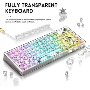 Tastiera Meccanica Trasparente ATTACK SHARK <span class=keywords><strong>K75</strong></span> RGB con Switch Lineari e Montaggio a Guarnizione TKL per Gaming - Product Image 5