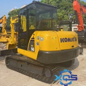 Miniexcavadora Usada Komatsu PC56 de 5.6 Toneladas, la Más Vendida, con Motor, Caja de Cambios, Bomba y PLC - Certificación EPA/CE, en Stock - Product Image 4