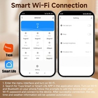 Station météo intelligente Wi-Fi 2026 avec prévisions météo et moniteur de qualité de l'air (PM2.5/PM10 CO2) multifonction 15-en-1