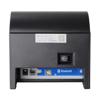 Couleur de l'imprimante de reçus de point de vente de bureau Xprinter XP-T58K avec port Ethernet USB et compatibilité Linux prend en charge les systèmes Windows Mac