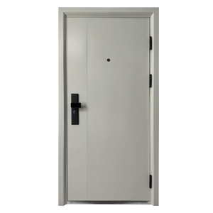 Nhà Sản Xuất Gỉ Bằng Chứng Thép Cửa Trước Bên Ngoài Thép Kim Loại Lối Vào Cửa Nhập Thông Minh Cửa Thép Cho Nhà - Product Image 6