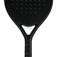 Raquettes de padel en fibre de carbone personnalisées 3K 12K 18K avec logo personnalisé et grip en PU