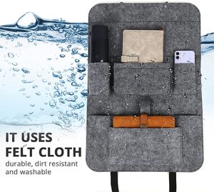 Cheap Price Gray <b>Felt</b> <b>Fabric</b> for the Back of Various Car Seats 62 X 42 cm - Product Image 2
