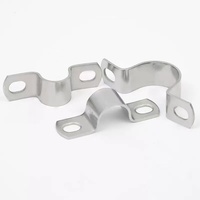 Nouvelle Vente Chaude Usine 2024 – Collier de Serrage en U Personnalisé en Acier Inoxydable 304 Argenté M8-M200, Collier de Serrage de Tuyau Type Selle avec Boulons, Garantie 3 Ans