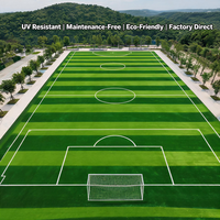 Tapis de gazon artificiel de football non rempli de 30 mm, tapis de pelouse, gazon artificiel pour sols sportifs, tapis de terrain de football en PE