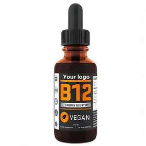 OEM/ODM Vitamine B12 Méthylcobalamine Oral Liquid Energy Fournir de la vitamine B12 Gouttes de liquide Oral à base de plantes - Product Image 4