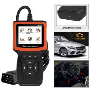 Escáner de Diagnóstico OBD2, Herramienta de Diagnóstico con Voltaje de 9-18V, Precisión <span class=keywords><strong>del</strong></span> 5%, Compatibilidad Universal, Personalizable OEM, Escáner OBD2 para Sistema Completo de Airbag y ABS - Product Image 1