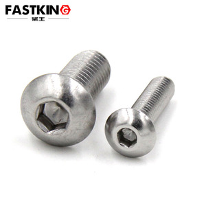 Các loại bu lông thép không gỉ Stud Bolt sus316 iso7380 Hex ổ cắm nút đầu máy vít M8 M10 <span class=keywords><strong>M12</strong></span> - Product Image 3