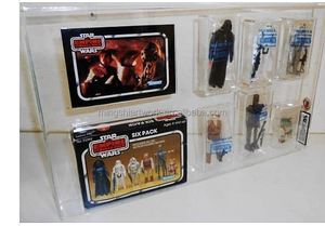 Custom Star Wars A Action Figure vetrina in acrilico Star Wars ESB <span class=keywords><strong>6</strong></span> pack classificazione acrilico Display protettore di chiusura ca - Product Image 6