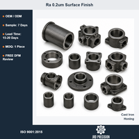 Pièces automobiles sur mesure affûtées, fournisseur OEM, Ra 0,2 µm, ISO 9001, affûtage du fonte