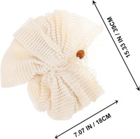 Éponge de bain personnalisable avec logo, super exfoliante, pour spa à domicile, en coton tissé, éponge de douche, pouf, brosse en maille, boule de gommage pour le bain