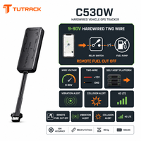 Traceur GPS 9-90V câblé à deux fils, avec alerte de vibration et de collision, coupure de carburant à distance, pour vélos électriques, scooters et motos
