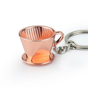 Llavero Creativo de Aleación de Zinc con Diseño de Cafetera Moka 3D, Modelo Retro, Colgante para Bolsa, Pequeño Regalo de Cumpleaños - Product Image 6