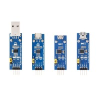 Module convertisseur série USB vers UART TTL XLW SKU-24680 PL2303 avec connecteurs Type C Micro Mini A pour le développement de microcontrôleurs