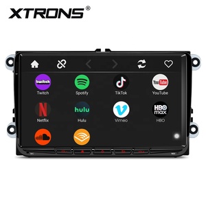XTRONS for VW/Skoda/Seat 9 Inch Linux Car Autoradio QLED IPS SI4745 Radio Chip Built-in DSP CarPlay Android Auto RCA Input - Product Image 4