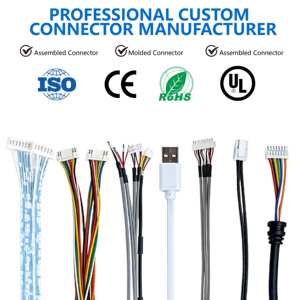 Conector de Cable Personalizado JST SH ZH PH XH, Enchufe Hembra de Cable Eléctrico de 2 y 4 Pines, PH2.0 XH2.54, 1.0mm 1.25mm, OEM - Product Image 4