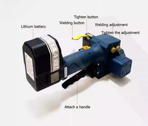 Precio bajo Durable Popular PET Band <span class=keywords><strong>Flejadora</strong></span> Machine Contiene 2 baterías y 1 cargador Z322 - Product Image 6