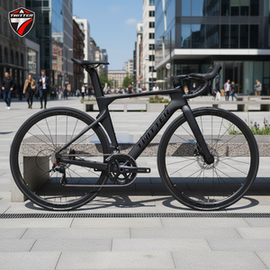 Bicicleta de Carretera de Fibra de Carbono 700c, 22 Velocidades, Frenos de Disco Hidráulicos, Aero Racing con Ruedas de Aluminio para Uso Urbano en Adultos, Q-R10pro-disc (sport)-RS - Product Image 1