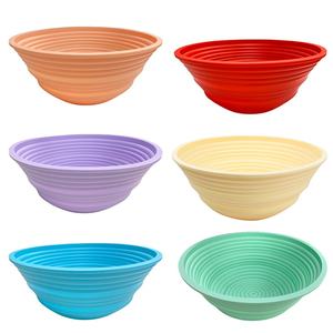 Cesta para Pan de Grado Alimenticio, Ovalada/Redonda, Plegable, para Panadería, Cestas de Silicona para Fermentar Pan - Product Image 2