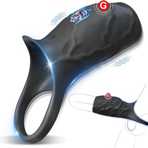 Wolf Lock Cincin presisi getaran Masturbator cincin pasangan resistensi Delay in Body <span class=keywords><strong>Resonator</strong></span> mainan seks - Product Image 2