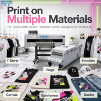 Imprimante DTF industrielle pour vêtements avec secoueur de poudre pour l'impression en gros de t-shirts et les commandes de fabrication de vêtements – Flux de travail quotidien