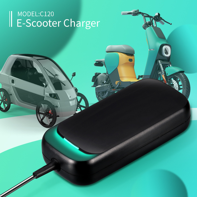Factory Customised C120 54.6V 2A Lithium Battery Charger for E-bike,scooter Chargers