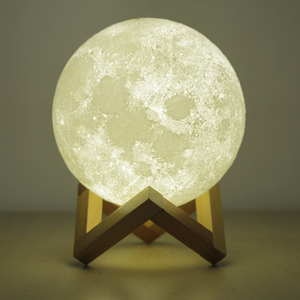 Sản Phẩm Mới 2021 Đèn <span class=keywords><strong>LED</strong></span> Loa Bluetooth Mặt Trăng Không Dây Di Động Đèn Ngủ Loa Mặt Trăng Bluetooth - Product Image 2