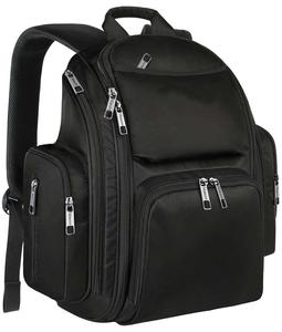 Muestra gratis Bolso grande impermeable multifunción bebé pañal bolsas de cambio para papá mamá con aislamiento de bolsillos - Product Image 3