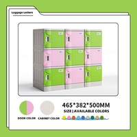 Armoire de rangement pour cartable en plastique coloré pour maternelle Casier de rangement en classe ABS durable