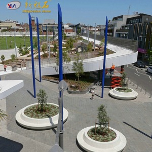 Nuevo Banco Artístico de Hormigón con Diseño de Piedra Mágica, Muebles de Jardín GRC para Exteriores, Decoración de Paisajes - Product Image 2