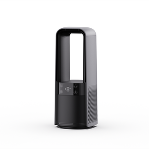 Nuovo 3500mah Usb ricaricabile senza pale ventilatore da tavolo <span class=keywords><strong>50</strong></span> ° oscillazione vento forte senza foro ventilatore da tavolo con luce a Led e temporizzazione - Product Image 1