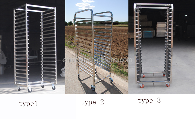 OEM Kitchen15 -32 Layers Baking Rack Trolley Bakery Tray Trolley With Wheel