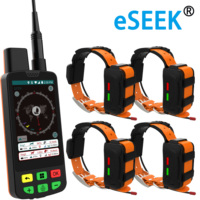 Traceur GPS pour chiens ESEEK, incluant un appareil portable et un collier, dispositif de suivi GPS multi-chiens et d'entraînement à distance, tout-en-un